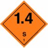DG LABEL : Class 1.4S (10 PCS.)
